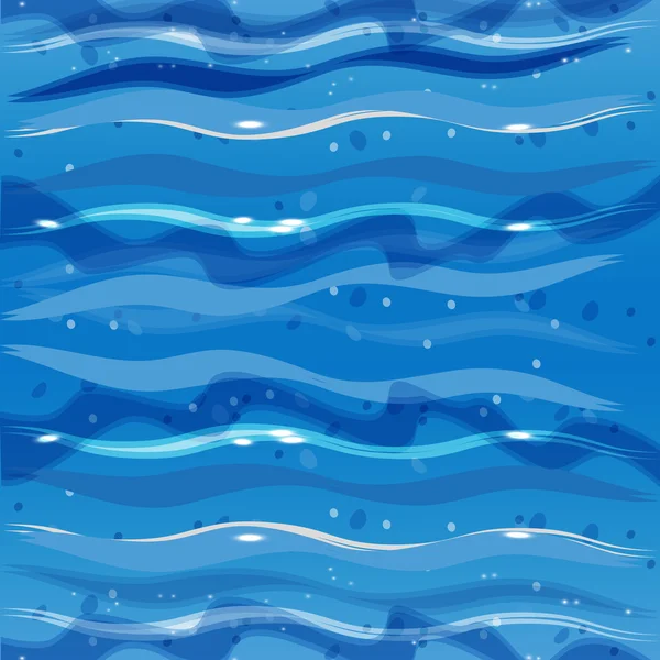 青い水 — ストックベクタ