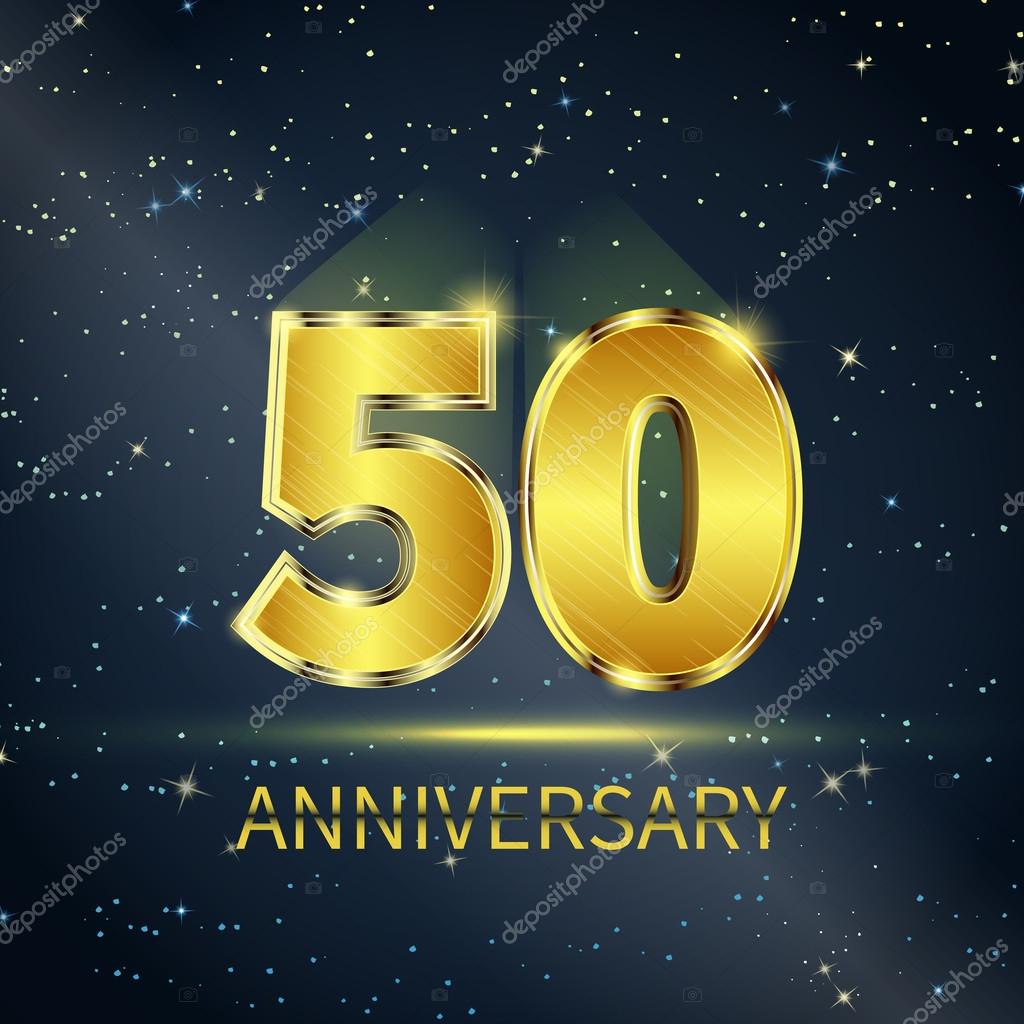 Anniversaire 50 Ans Images Vectorielles Anniversaire 50 Ans Vecteurs Libres De Droits Depositphotos