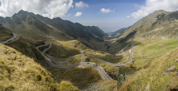 En iyi dağ eğri yol. Transfagarasan, Romanya