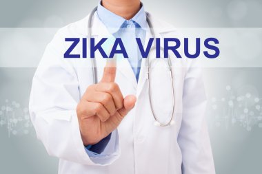Doktor zika virüs işareti ile