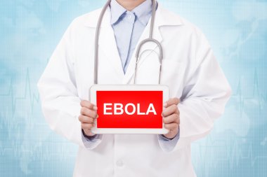 Doktor Ebola işareti ile