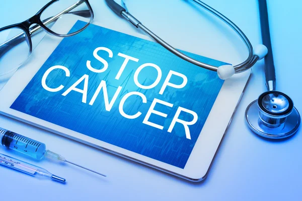 Digitális tábla a rák stoptábla — Stock Fotó