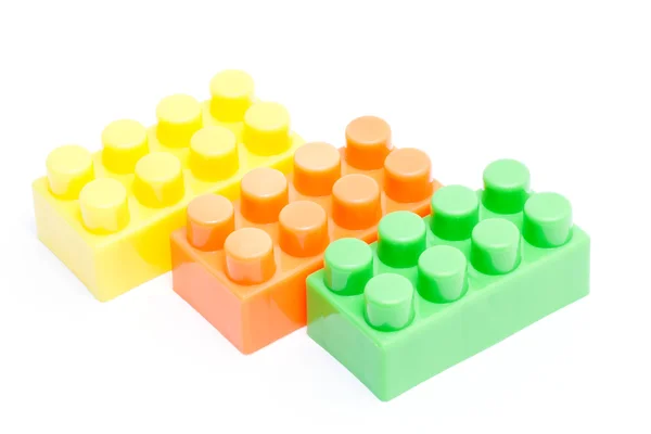 Plastic blocks toy — Stock Photo, Image