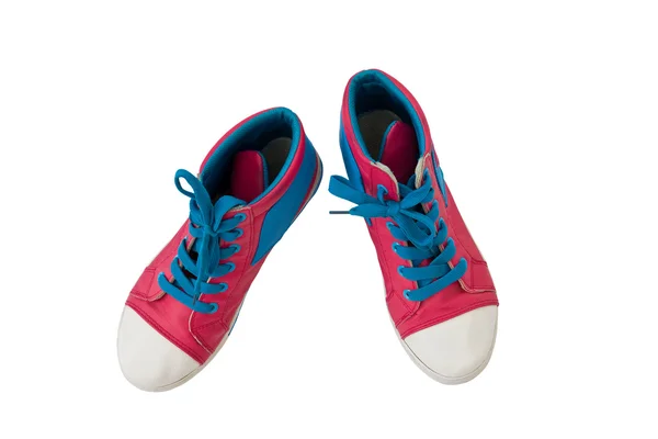 Pink canvas shoe — Stock Photo, Image