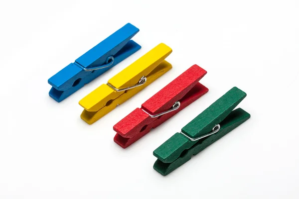 Colorful wooden peg — Stock Photo, Image