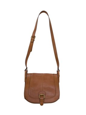 Kahverengi kadın deri çanta