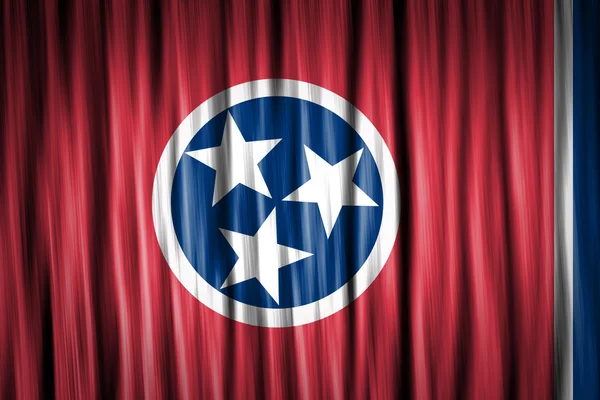 Drapeau de l'État du Tennessee — Photo