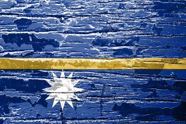 Drapeau de Nauru — Photo