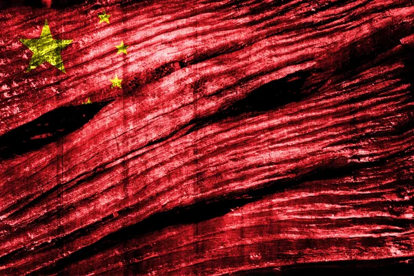 China-Flagge — Stockfoto