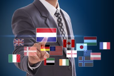 Hollanda bayrağı seçme işadamı