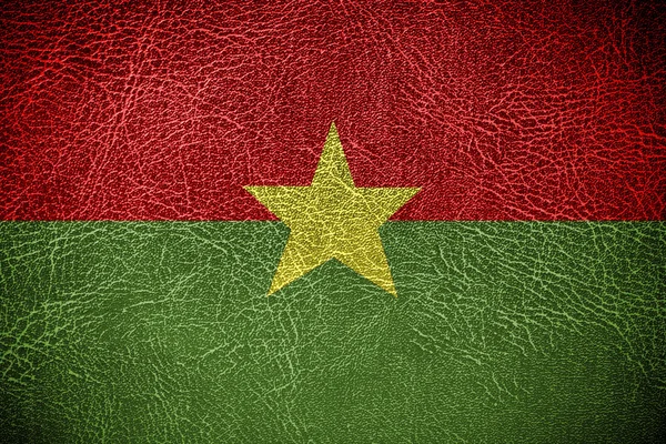 Burkina Faso Flag — Stock Photo, Image