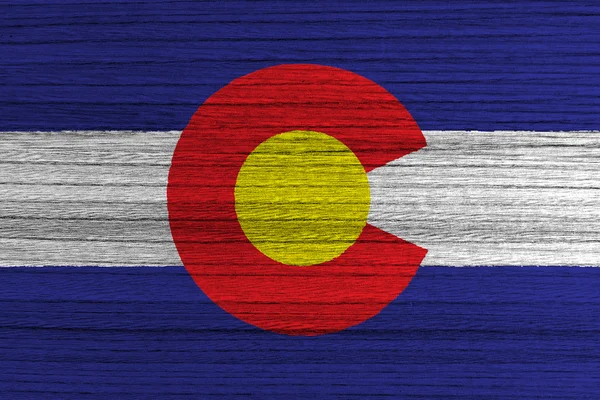 Bandiera dello stato del Colorado — Foto Stock