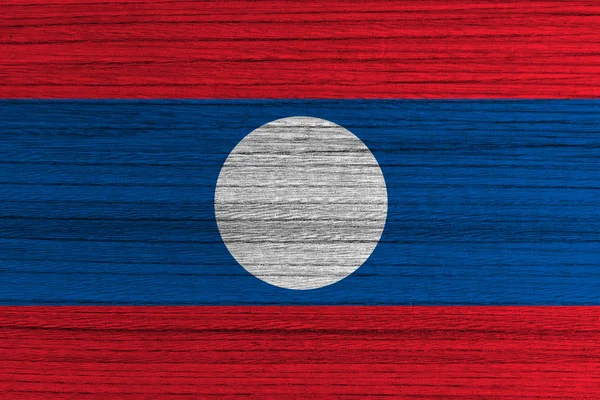 Bandiera del Laos — Foto Stock