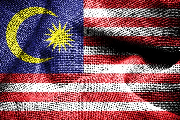 Malaysia flagga — Stockfoto
