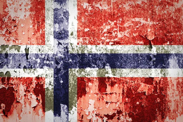 Флаг Норвегии — стоковое фото
