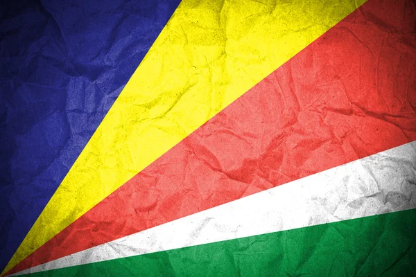 Сейшельский флаг — стоковое фото
