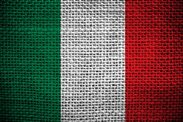 La bandera italiana — Foto de Stock