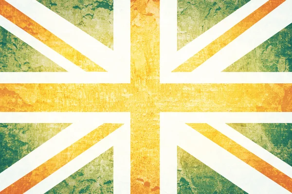 Vintage United kingdom flag — Stock Photo, Image