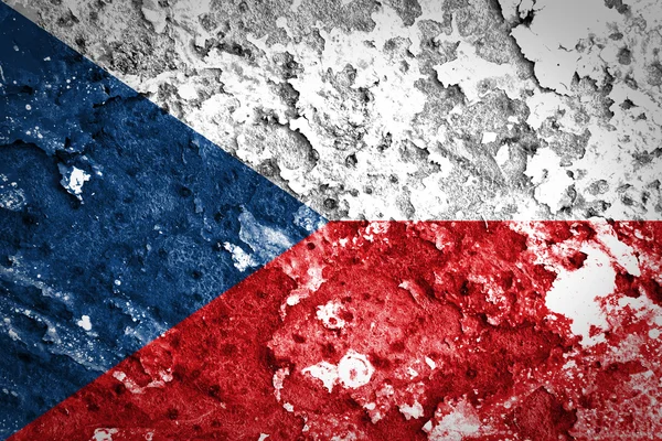 Czech Republic flag — Stock Photo, Image