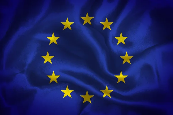 Le drapeau de l'Union européenne — Photo