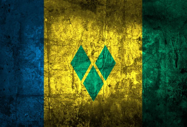 Flag of Saint Vincent and the Grenadines — Stock Photo, Image