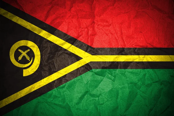 Die Vanuatu-Flagge — Stockfoto