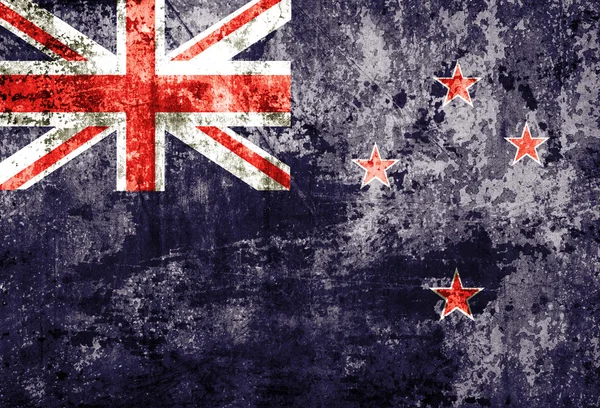 Grunge New Zealand Flag — Stock Photo, Image