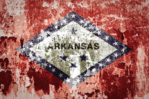 Bandiera dello Stato dell'Arkansas — Foto Stock