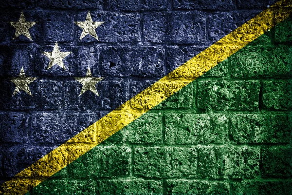 Bandiera delle Isole Salomone — Foto Stock