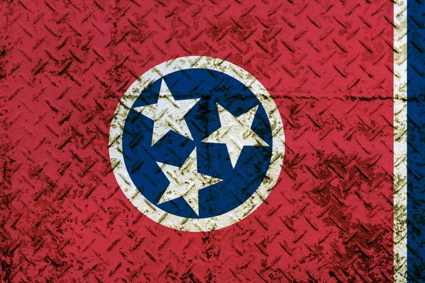 Bandera del Estado de Tennessee — Foto de Stock