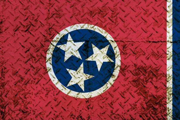 Drapeau de l'État du Tennessee — Photo