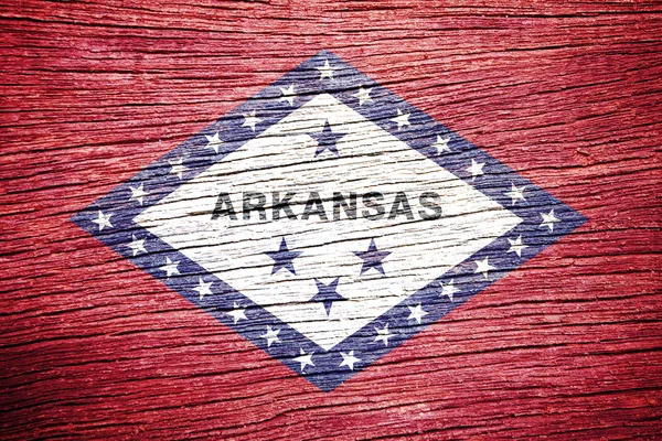 Bandera del Estado de Arkansas — Foto de Stock