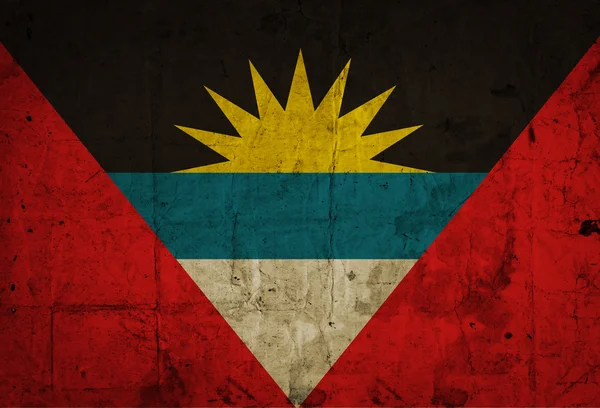 Antigua and Barbuda Flag — Stock Photo, Image