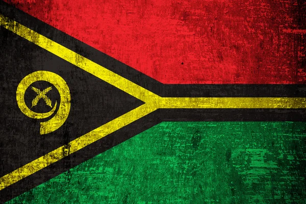 Flaga Vanuatu — Zdjęcie stockowe