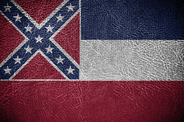 Bandera del Estado de Mississippi — Foto de Stock