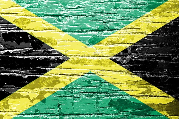 Bandera de Jamaica — Foto de Stock