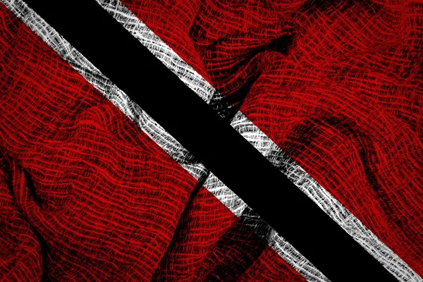 Vlag van Trinidad en tobago — Stockfoto