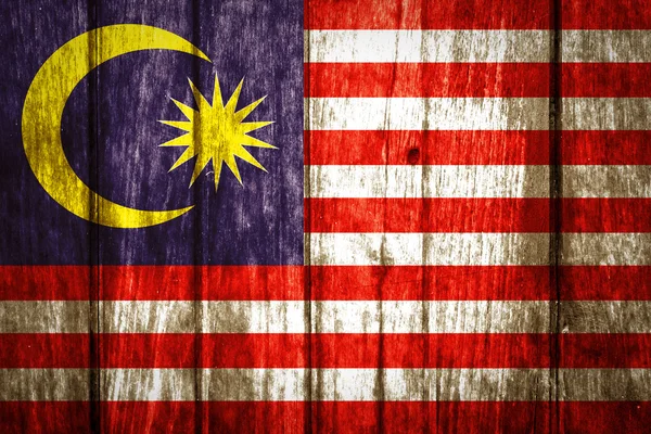 Malaysia flagga — Stockfoto