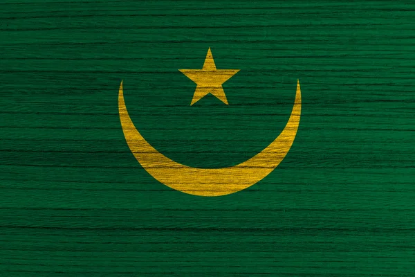 モーリタニアの旗 — ストック写真
