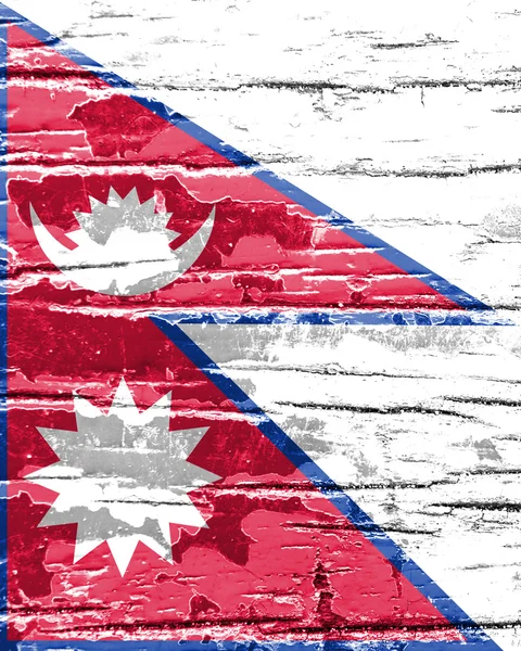 Bandera de Nepal — Foto de Stock