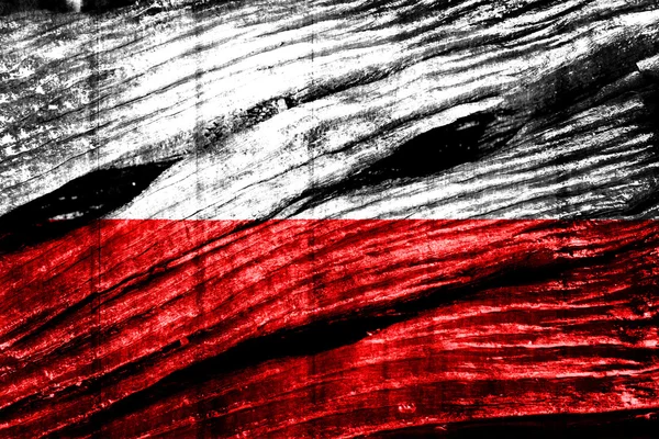 波兰国旗 — 图库照片