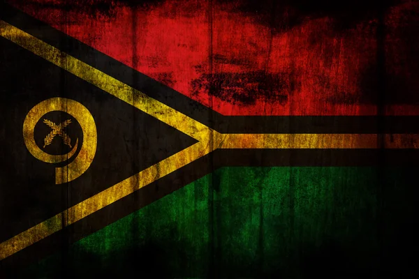Vanuatu-Flagge — Stockfoto
