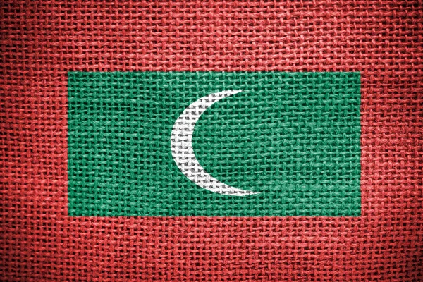 Maldives Flag — Stock Photo, Image