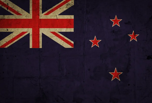 Grunge New Zealand Flag — Stock Photo, Image