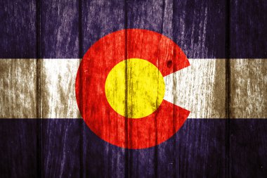 vlag van de staat colorado