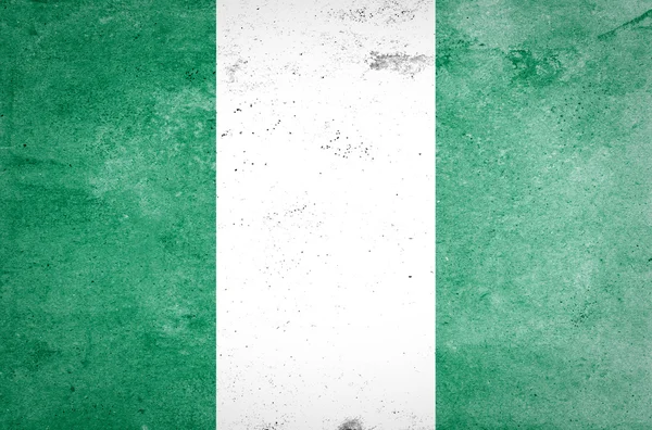 Flaga Nigerii — Zdjęcie stockowe