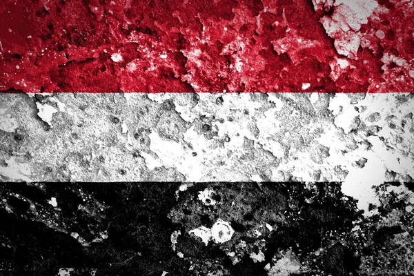 Bandiera Yemen — Foto Stock