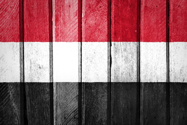 Bendera Yaman — Stok Foto
