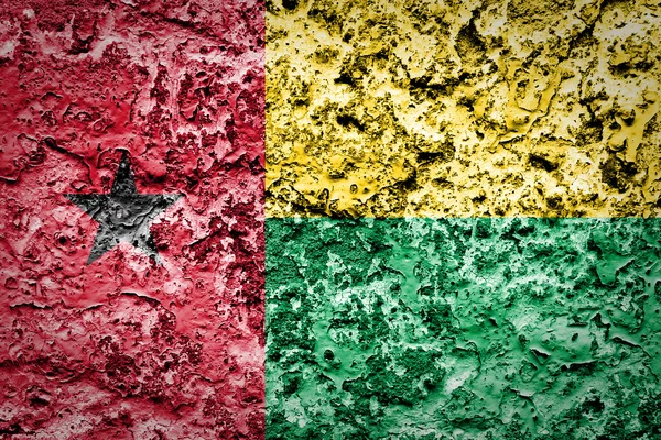 Bandera de Guinea Bissau — Foto de Stock