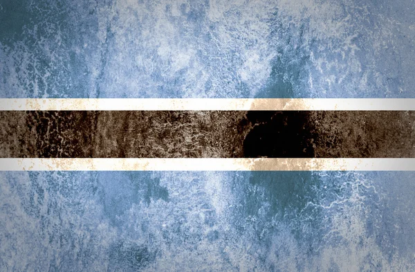 Bandera de Botswana — Foto de Stock